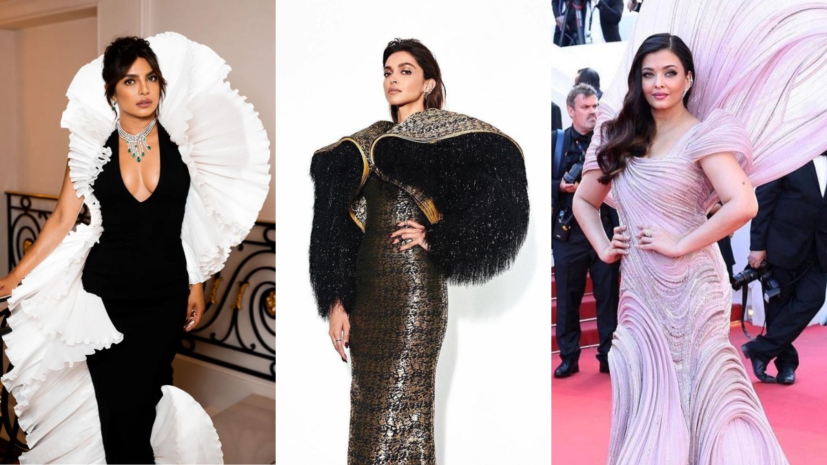 Priyanka Chopra, Deepika Padukone to Aishwarya Rai: Celebs went dramatic  this year with over-the-top fashion