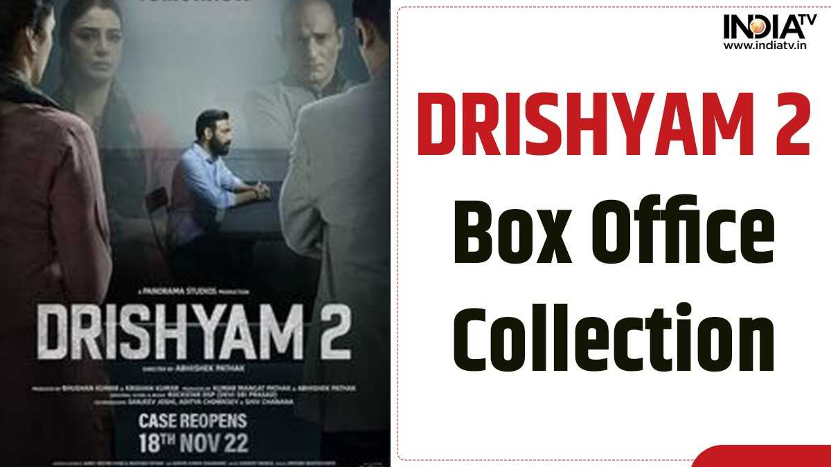 Drishyam 2 Box Office Collection Ajay Devgns Film Unfazed By An Action Hero And Bhediya 