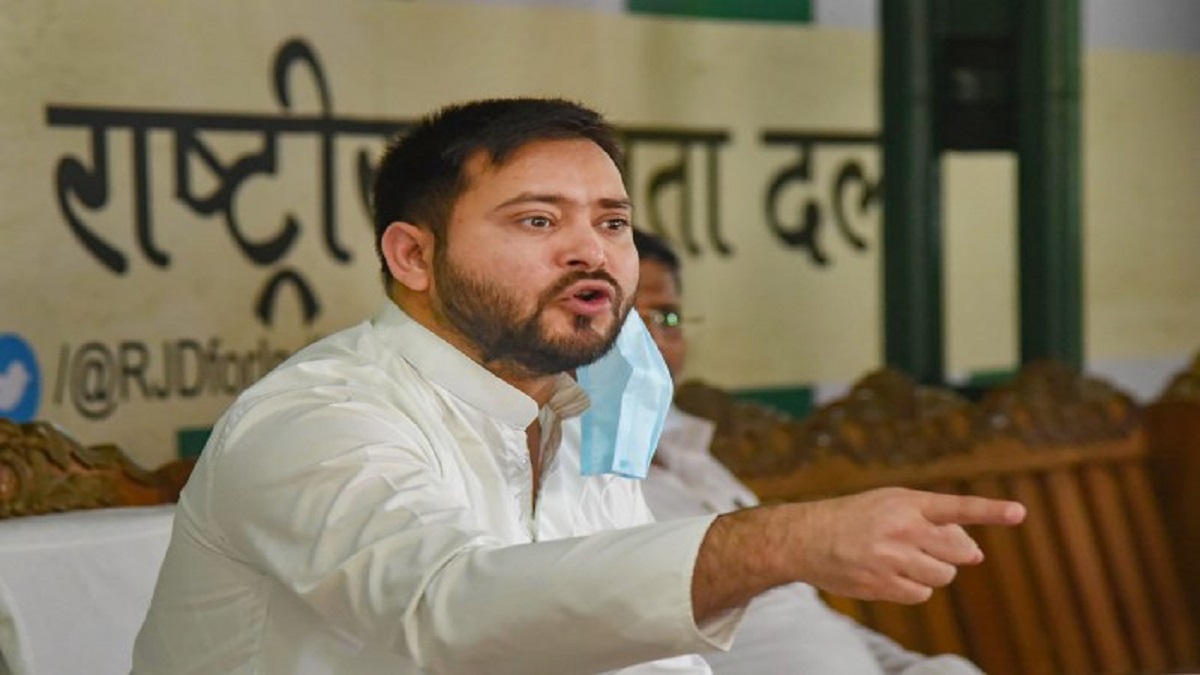 Bihar: Tejashwi Yadav Lambasts BJP For 'negative And Cheap Politics ...