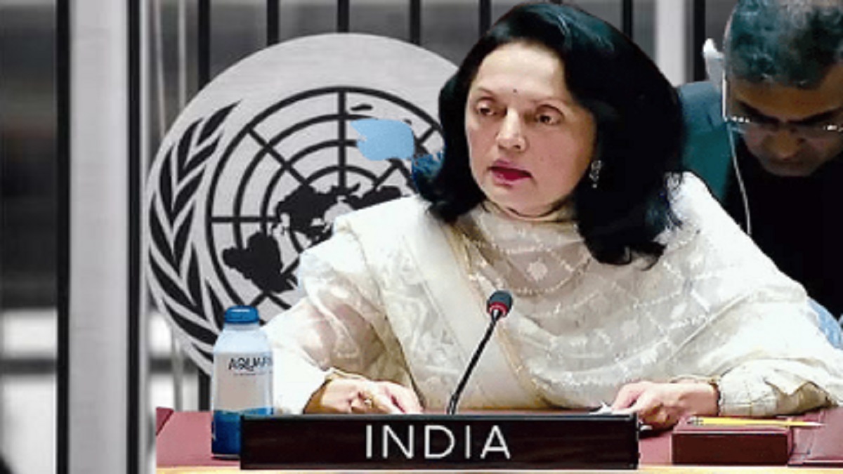 India's Permanent Representative to the United Nations, Ambassador Ruchira Kamboj