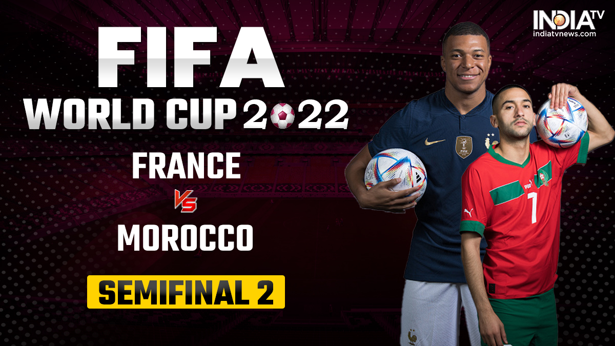 France vs Morocco, FIFA World Cup 2022 Live Streaming Details Where and when to watch match on TV, online Football News