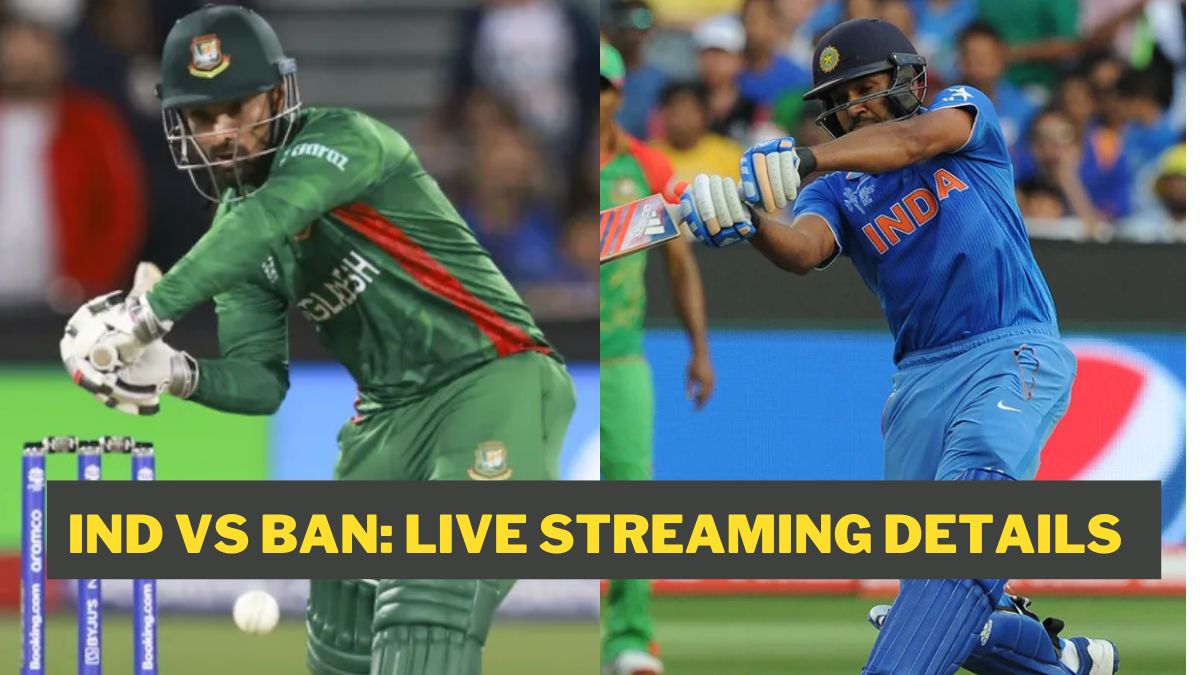 IND vs BAN 1st ODI, Live Streaming: Kapan dan Dimana nonton India vs Bangladesh 1st ODI di India?