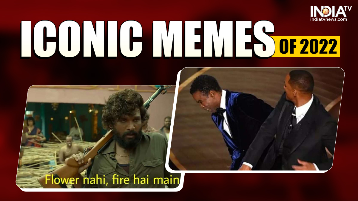 Will Smith-Chris Rock slap moment to Allu Arjun's fire dialogue; memes that had the internet ROFL-ing in 2022