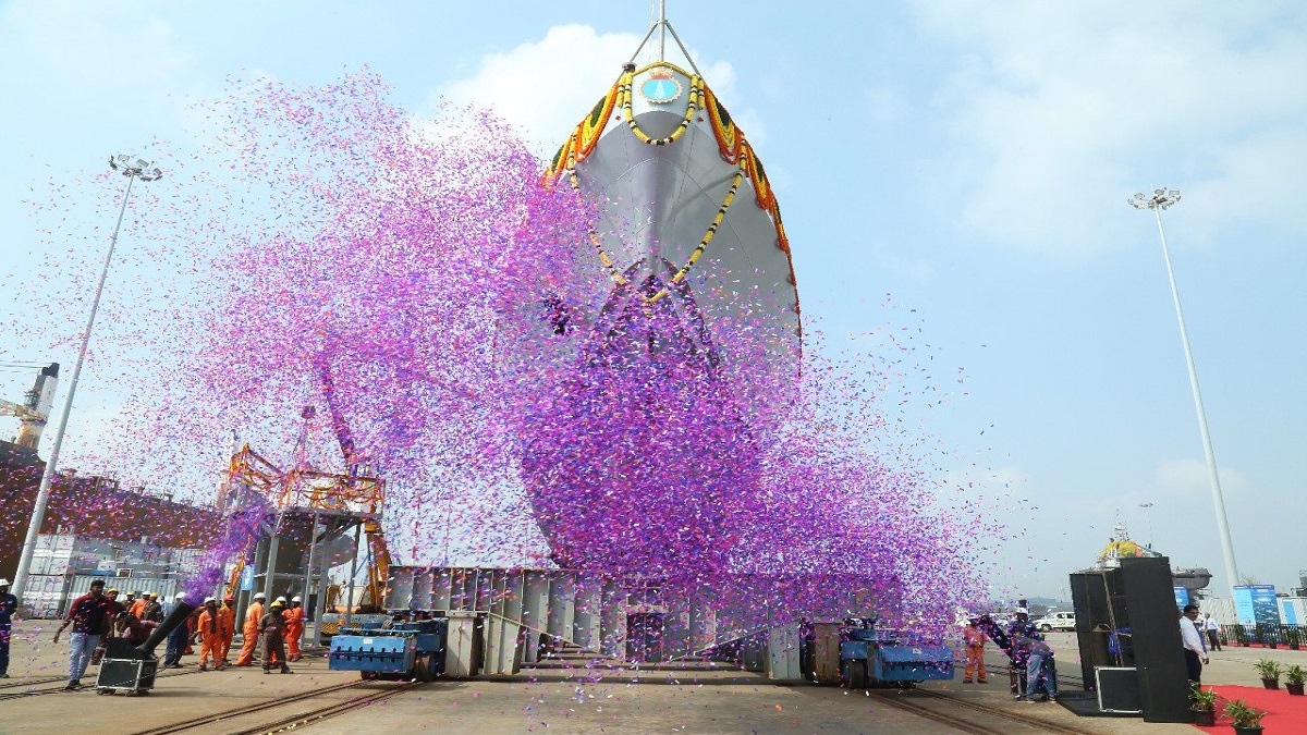 INS Arnala, Navy's first anti-submarine warfare, launched