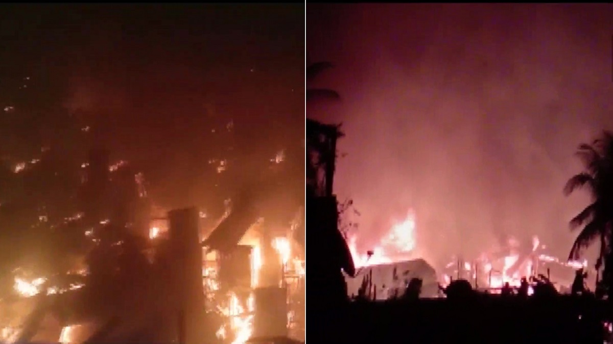 Assam: Massive fire breaks out at slum colony in Guwahati; many houses, properties worth of lakhs gutted