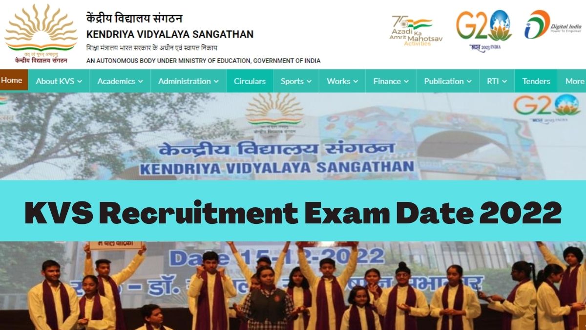 KVS Exam Date 2022 for PRT, TGT, PGT and other posts to release soon | Check DETAILS