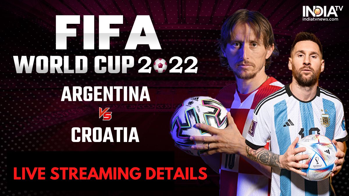 Argentina vs Croatia, FIFA World Cup 2022 Live Streaming Details Where and when to watch match on TV, online Football News