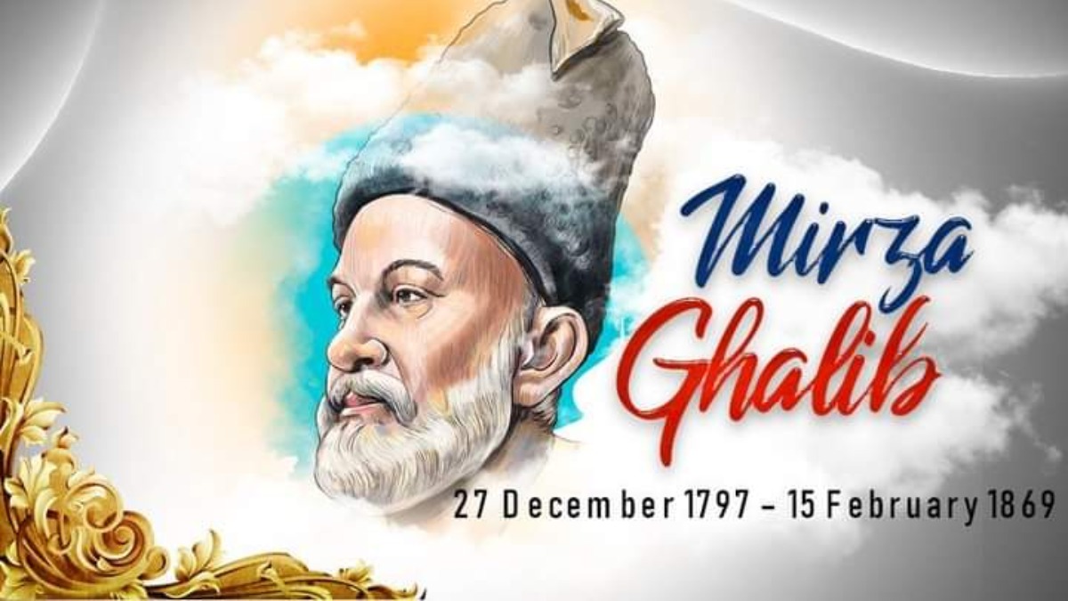 Remembering Mirza Ghalib 10 famous writing pieces by the poet on his 221st  birth anniversary  Books News  India TV