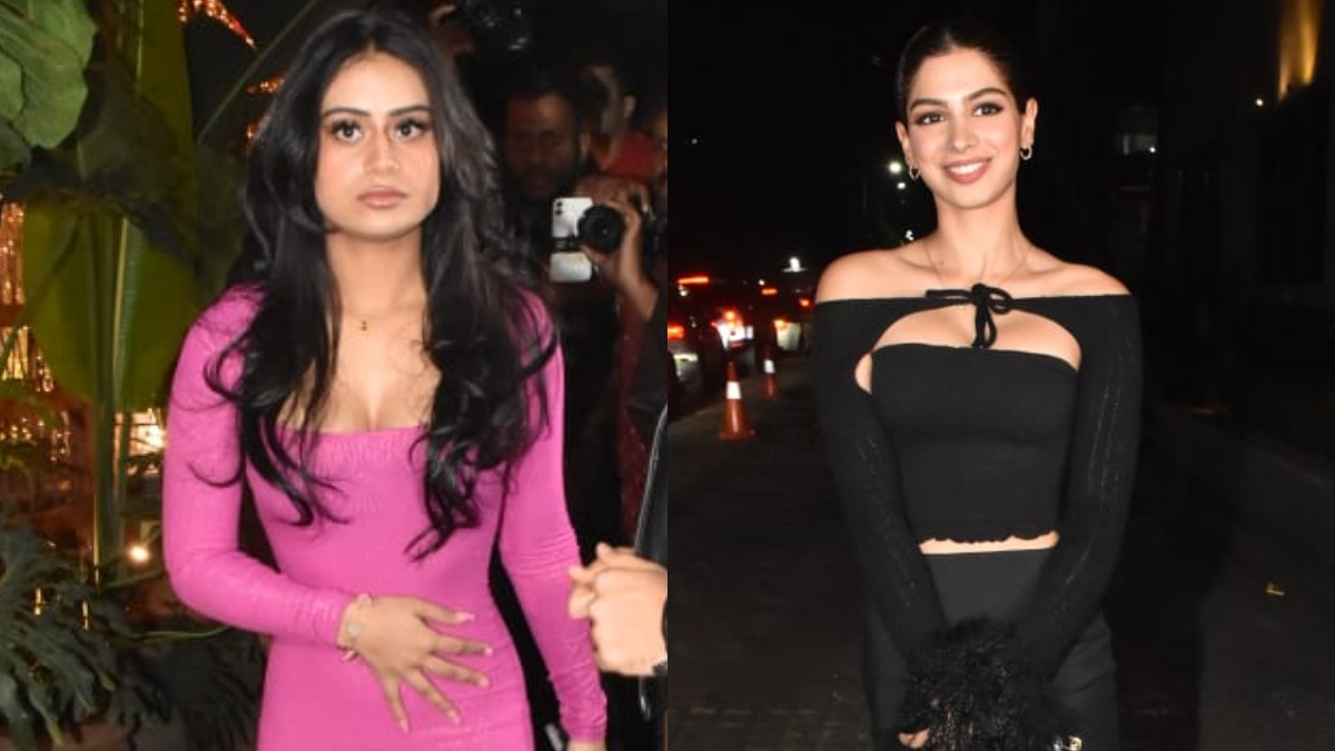 1200px x 675px - Nysa Devgan dazzles in body-hugging pink dress; Khushi Kapoor goes  glamourous in black | Photos â€“ India TV