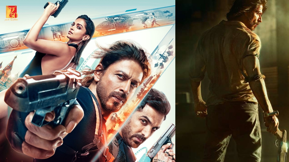 Pathaan: Shah Rukh Khan begins countdown with new poster featuring Deepika Padukone, John Abraham