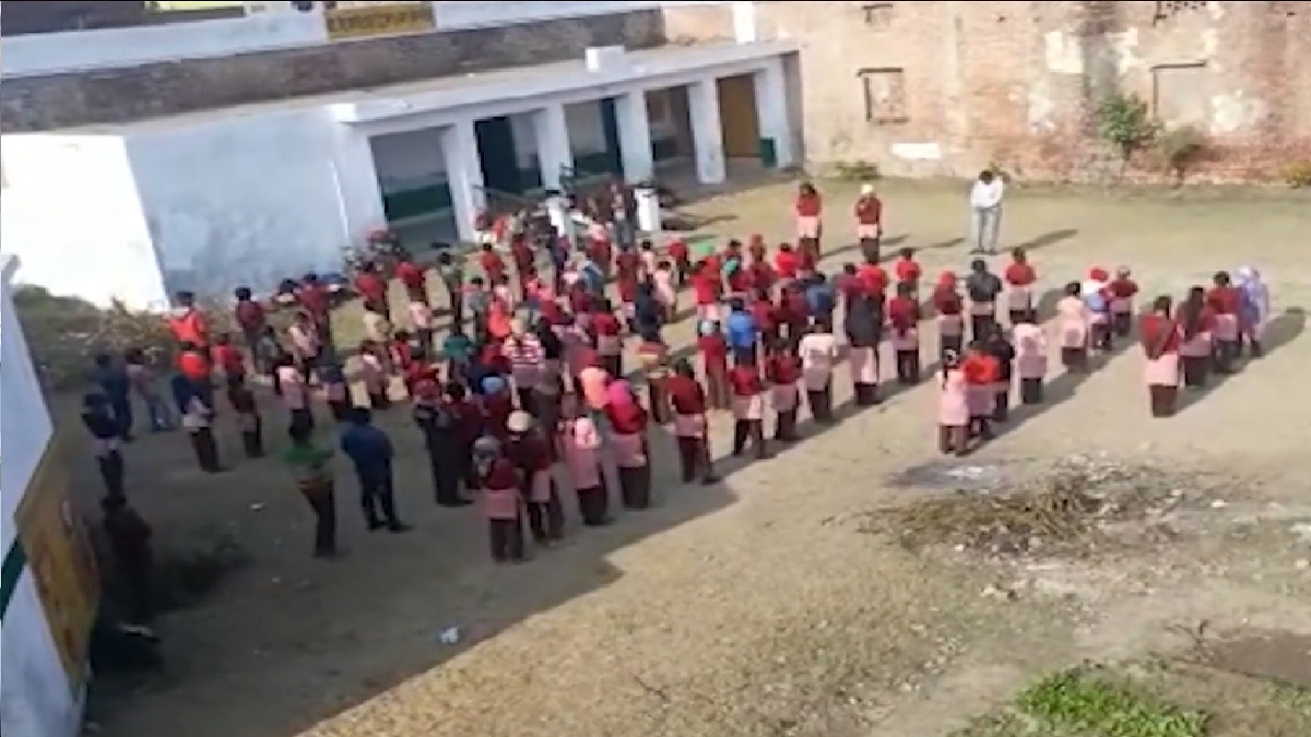 Bareilly: Principal, teacher booked for reciting 'madrassa-type prayers' at government school | WATCH