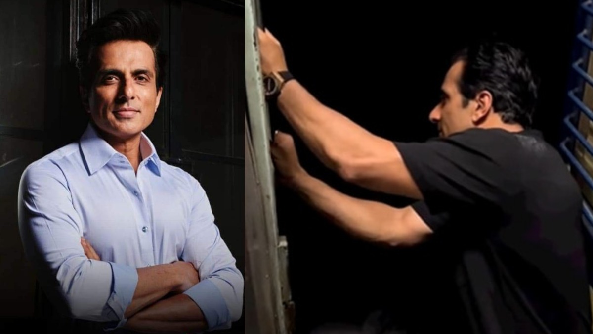 Sonu Sood trolled for sitting by the door of moving train in viral ...