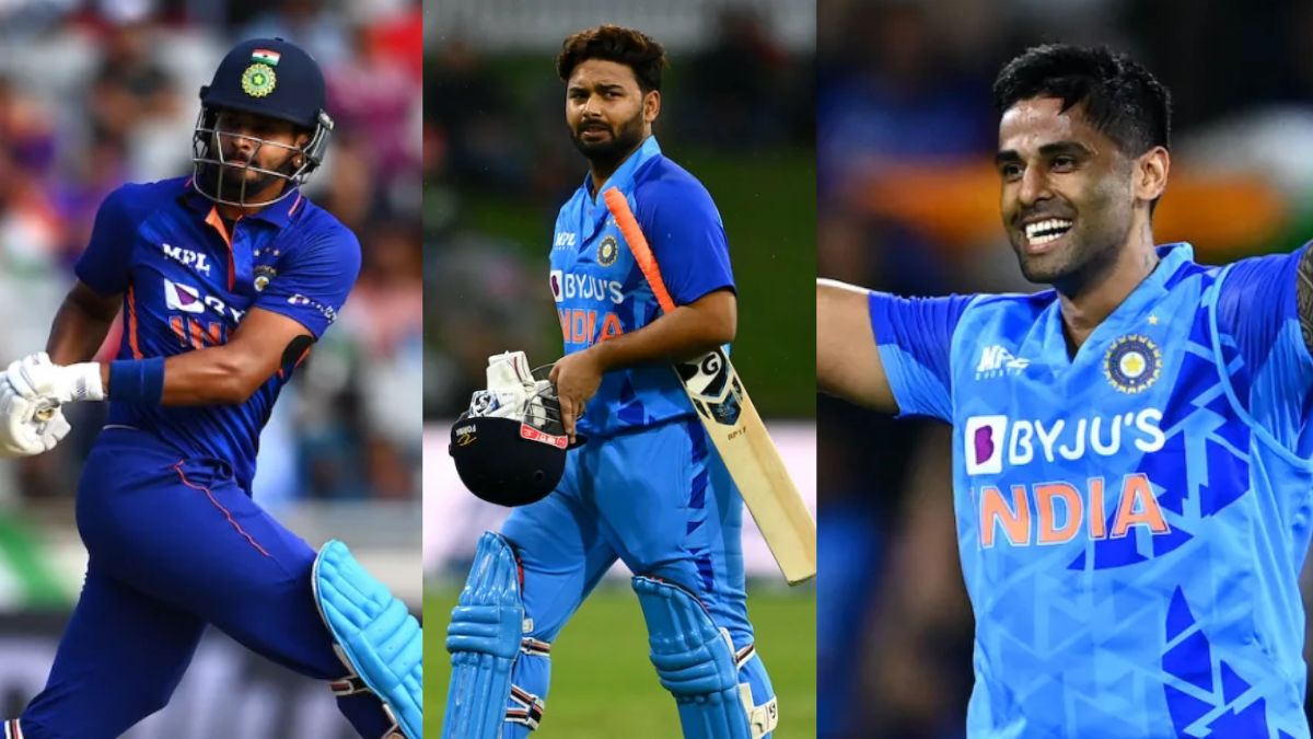 Suryakumar Yadav vs Rishabh Pant vs Shreyas Iyer: Who will be India's ...