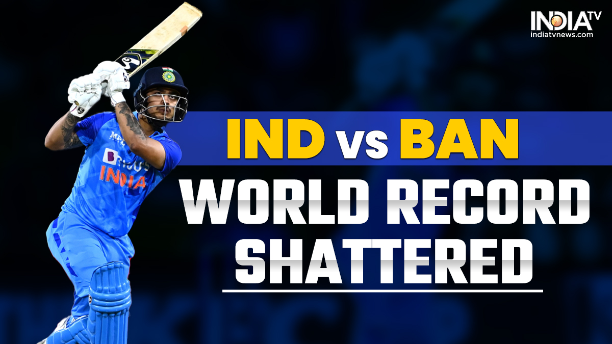 IND Vs BAN: Ishan Kishan Shatters Chris Gayle's World Record, Becomes ...