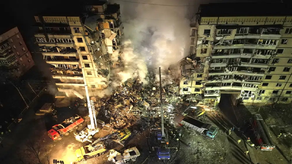 29 killed as multiple missiles strike apartment in Ukraine's Dnipro; Russia says