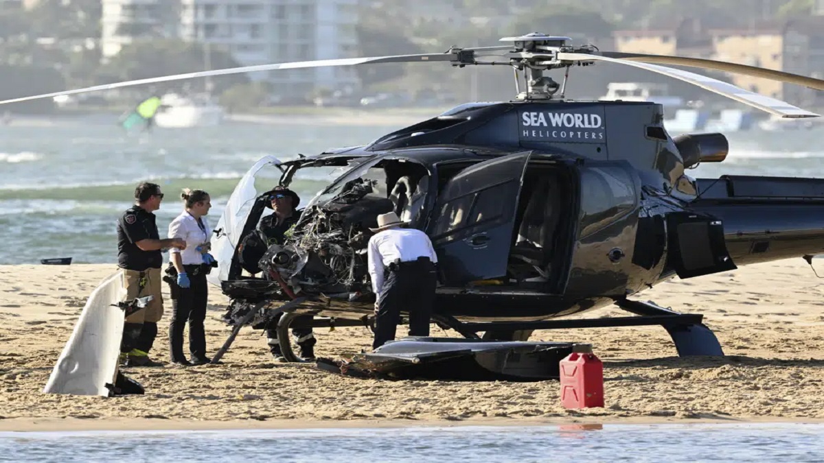 4 passengers killed as helicopters collide midair in Australia; One