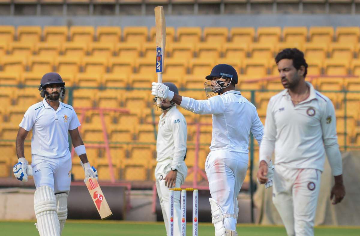 Ranji Trophy Quarterfinals: Powered by Venkatesh's fifer, Karnataka blow away Uttarakhand on Day 1