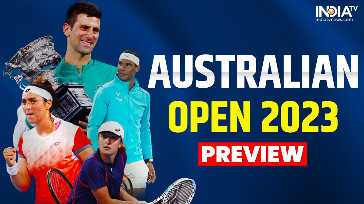 Australian Open 2023 Preview Djokovic eyes history as Nadal stands in way; Swiatek leads womens division Tennis News