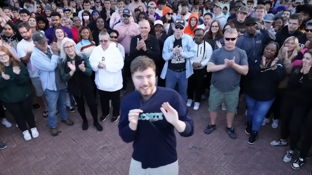 MrBeast's 1,000 Blind People See for the First Time Video