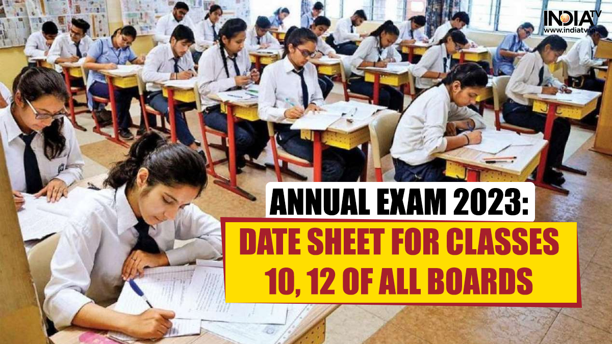 Annual Exam 2023: CBSE, ICSE, UP Board, Bihar Board and more exam dates for classes 10, 12 | Check here