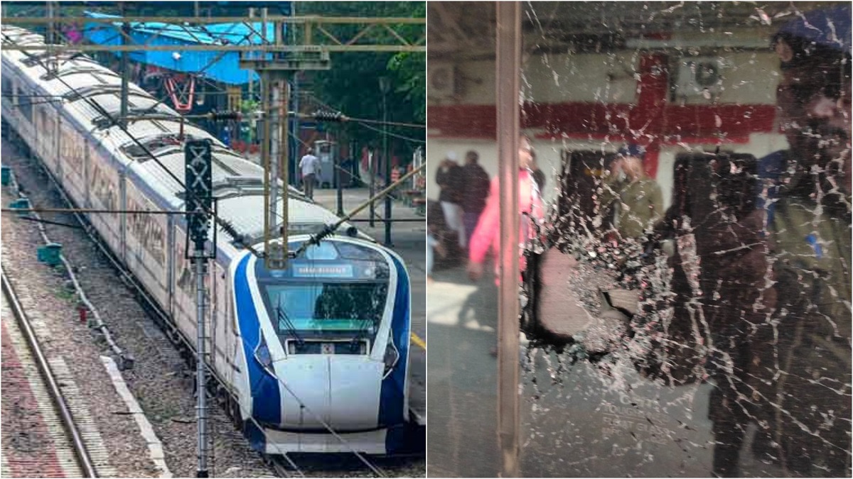 West Bengal: Stone pelted at Vande Bharat Express, second such incident in two days in state