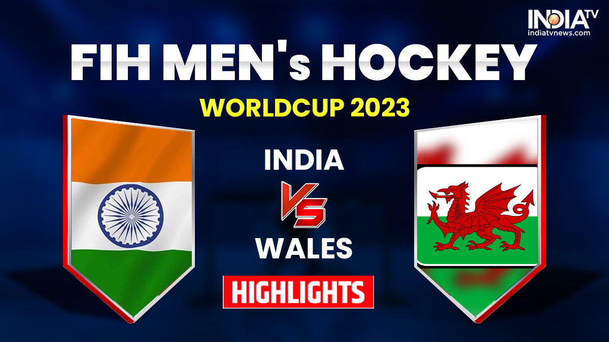 Hockey World Cup 2023 India Vs Wales Highlights India Defeat Wales India Tv 