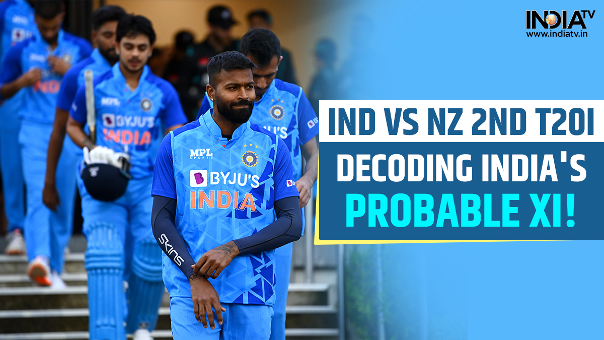 IND vs NZ: With must win game coming, will Hardik Pandya make changes in 2nd T20I? Here's India's Probable XI