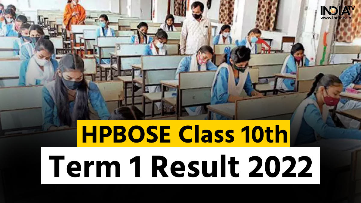 Hpbose Class 10th Term 1 Result 2022 Released Know How To Download Latest Updates India Tv 4079