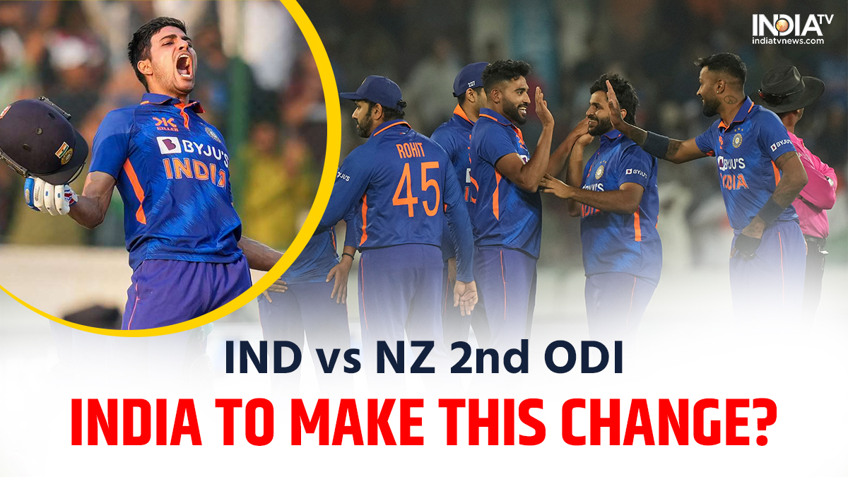 IND vs NZ 2nd ODI Will this fast bowler sit out? Decoding Indias Playing XI for second match Cricket News