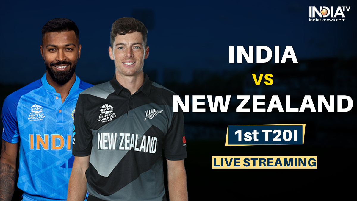 IND vs NZ, 1st T20I, Live Streaming Details When and where to watch India vs New Zealand on TV, online? Cricket News