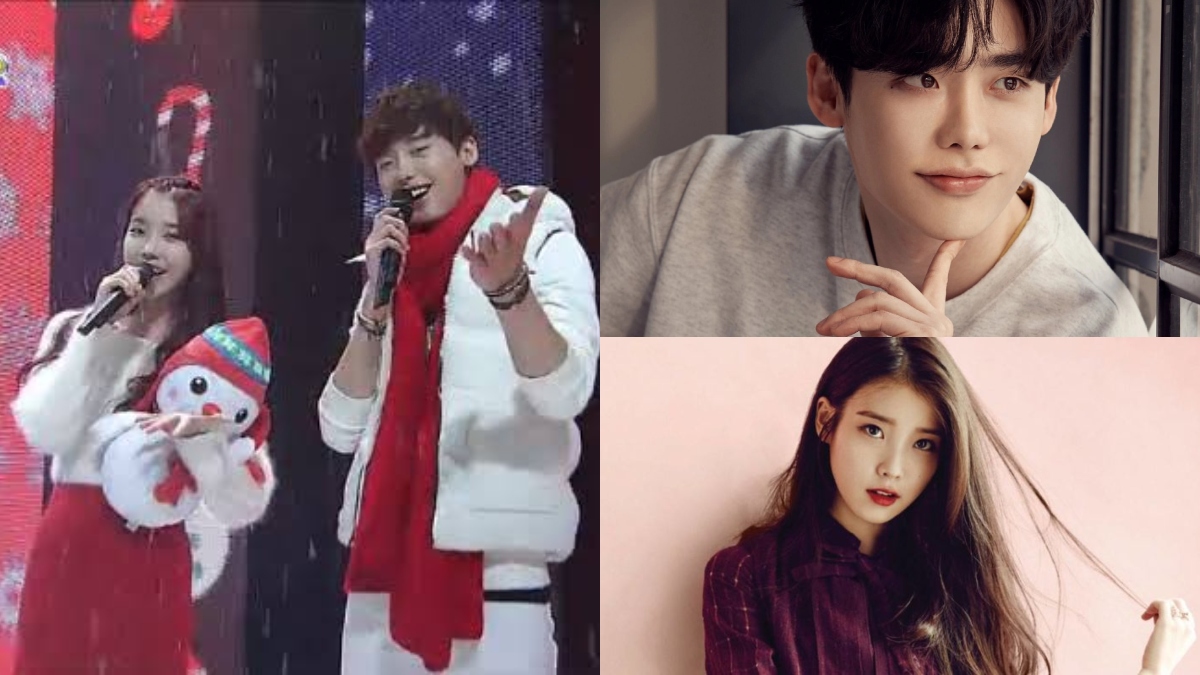 IU and Lee Jong Suk confirm dating; old photos of Inkigayo couple ...