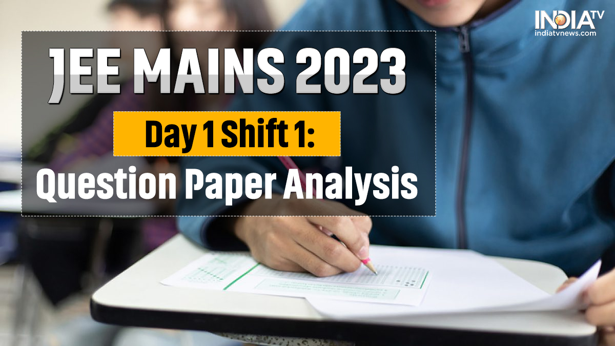 JEE Main 2023: First shift of Day 1 ends; Physics, Mathematics sections toughest than Chemistry