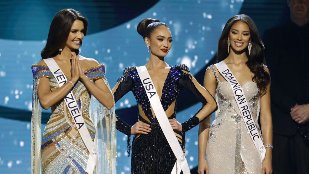 Miss Universe 2023 USA's R'Bonnie Gabriel crowned Harnaaz Sandhu, see