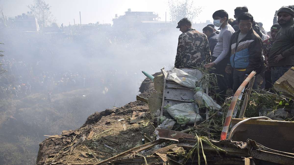 Nepal plane crash live updates death toll black box found rescue