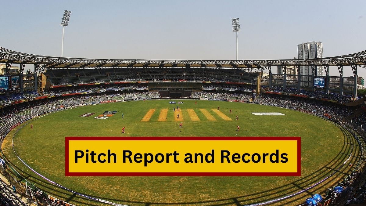 Ind Vs Sl St T I Pitch Report To Records Here S Everything To