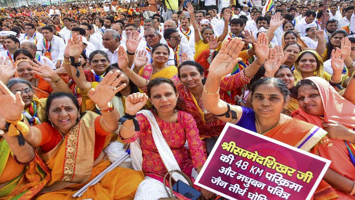 Sammed Shikharji: Centre directs Jharkhand govt to protect holy Jain site sanctity, stays tourism activities