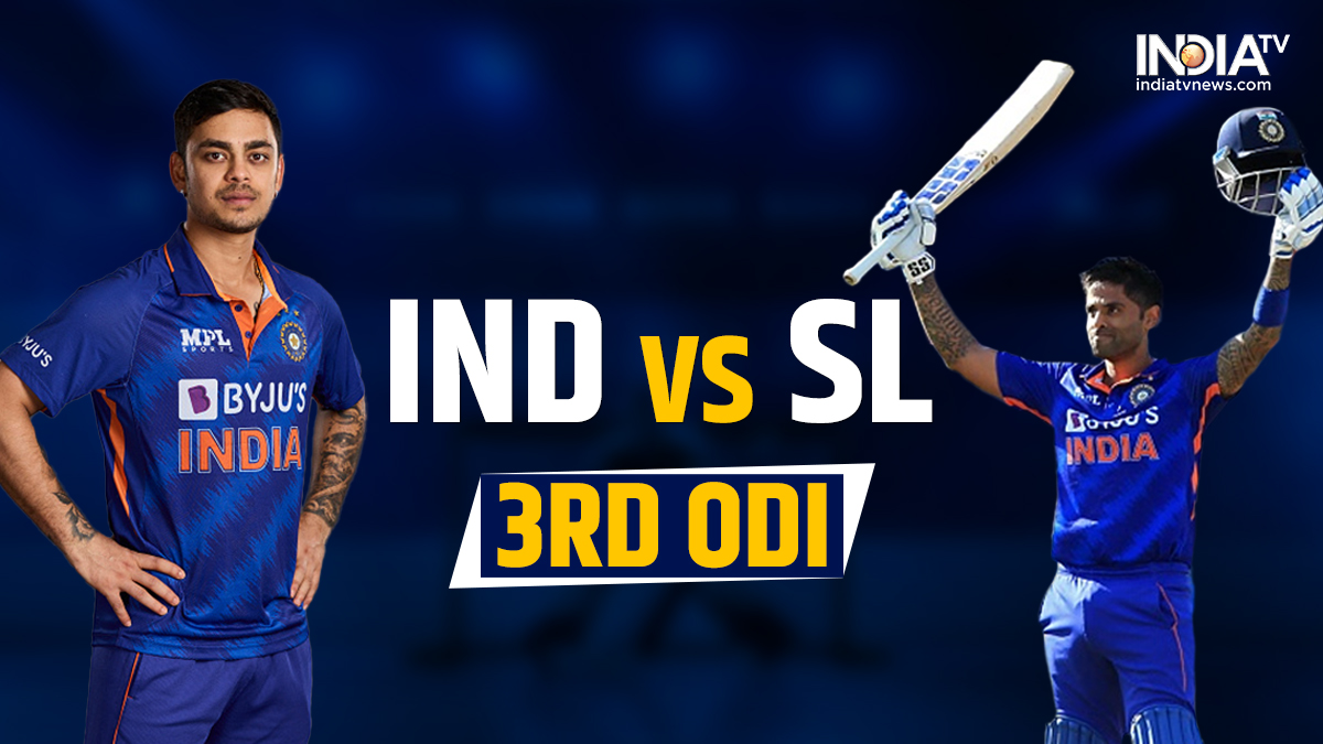 IND vs SL 3rd ODI Team India ready for whitewash as Surya, Ishan