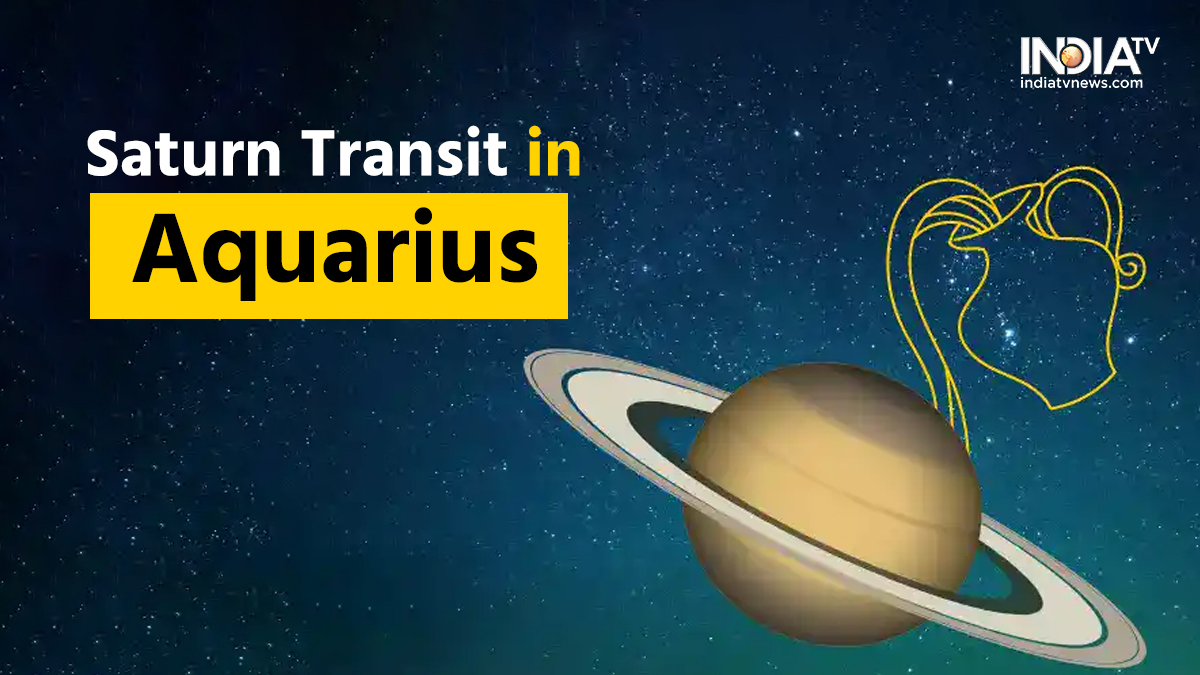 Saturn Transit 2023 Effect on zodiac signs of Shani Gochar in Aquarius India TV