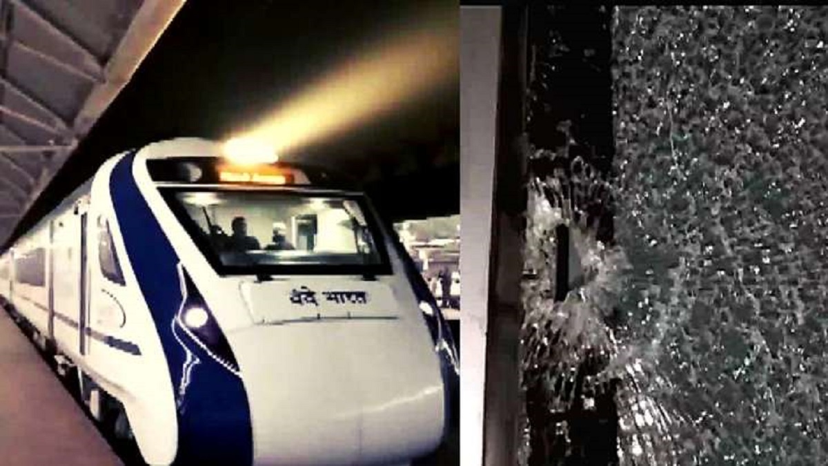 Visakhapatnam: Ahead of PM Modi's flag-off event, stones pelted on Vande Bharat train | Watch