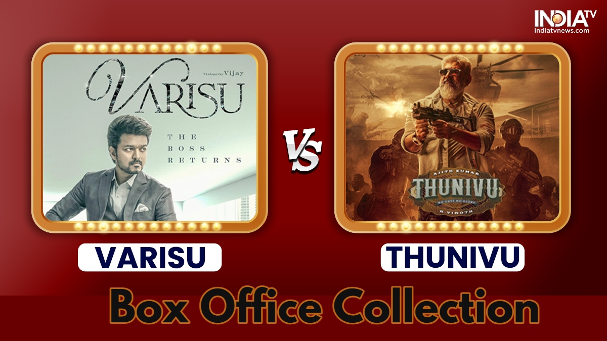 Varisu vs Thunivu Box Office Collection Day 11: Ajith’s movie enters Rs 100 Cr club but Vijay’s film leads