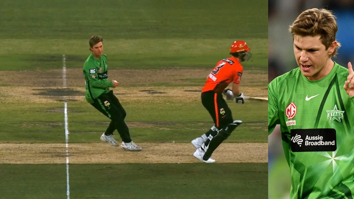 BBL 12: As Zampa fails to 'MANKAD' Thomas Rogers, netizens compare him to R. Ashwin and Deepti Sharma