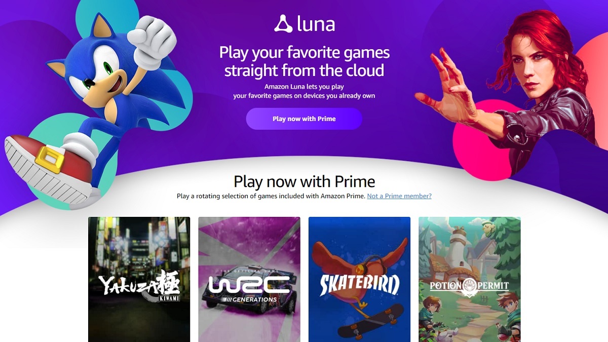 Luna Cloud Gaming: Prime Gaming