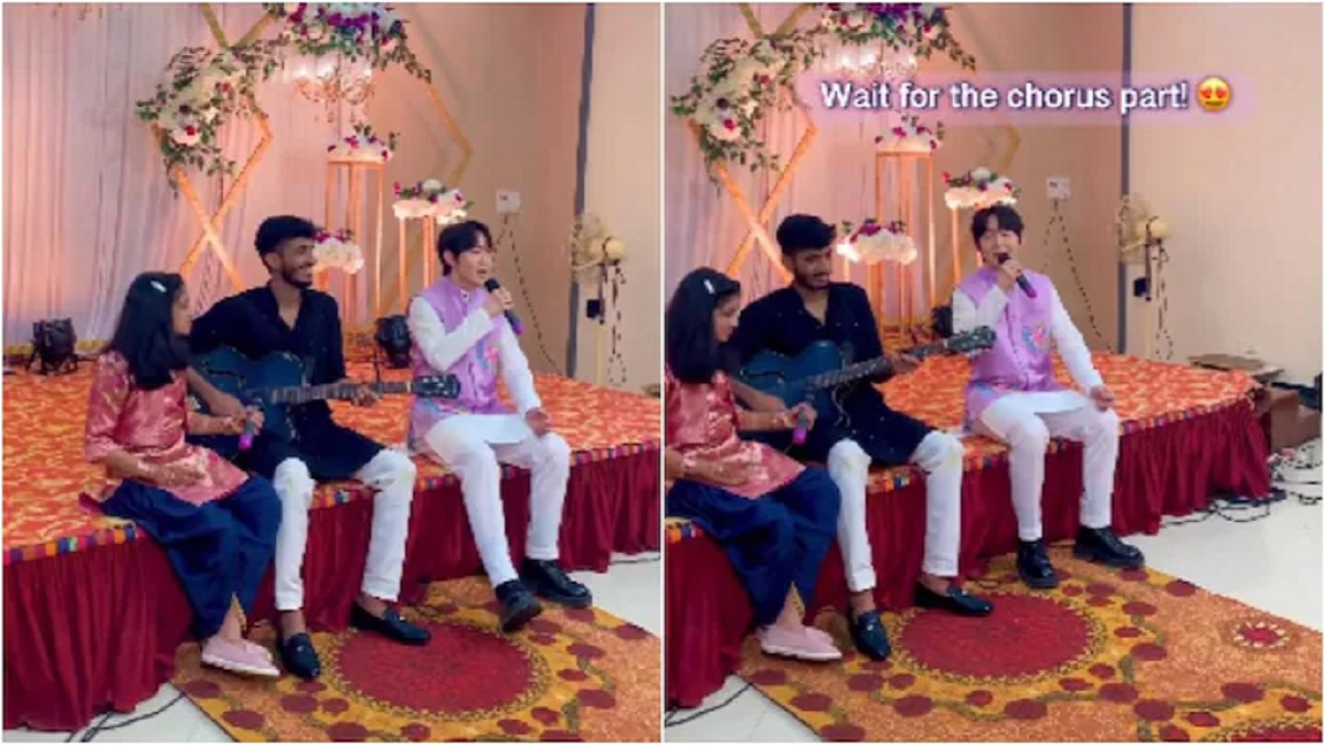 Korean man sings Kabira at Indian wedding, wows desi netizens. Watch viral video