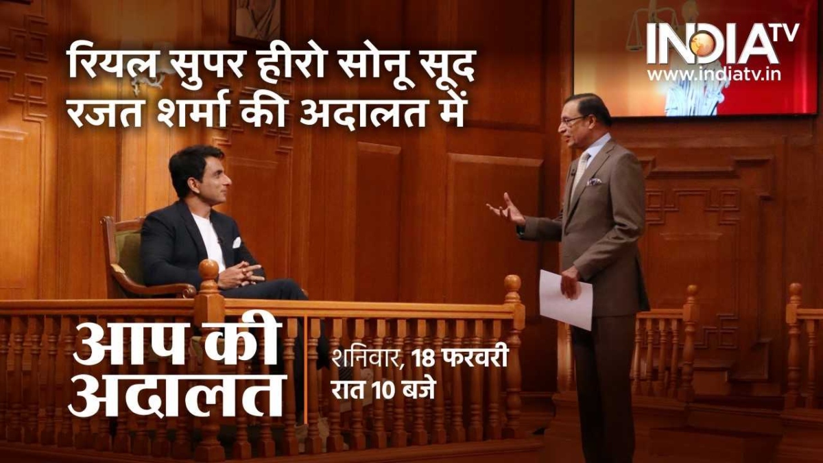 Sonu Sood on Aap Ki Adalat: Rajat Sharma puts Bollywood villain in the witness box