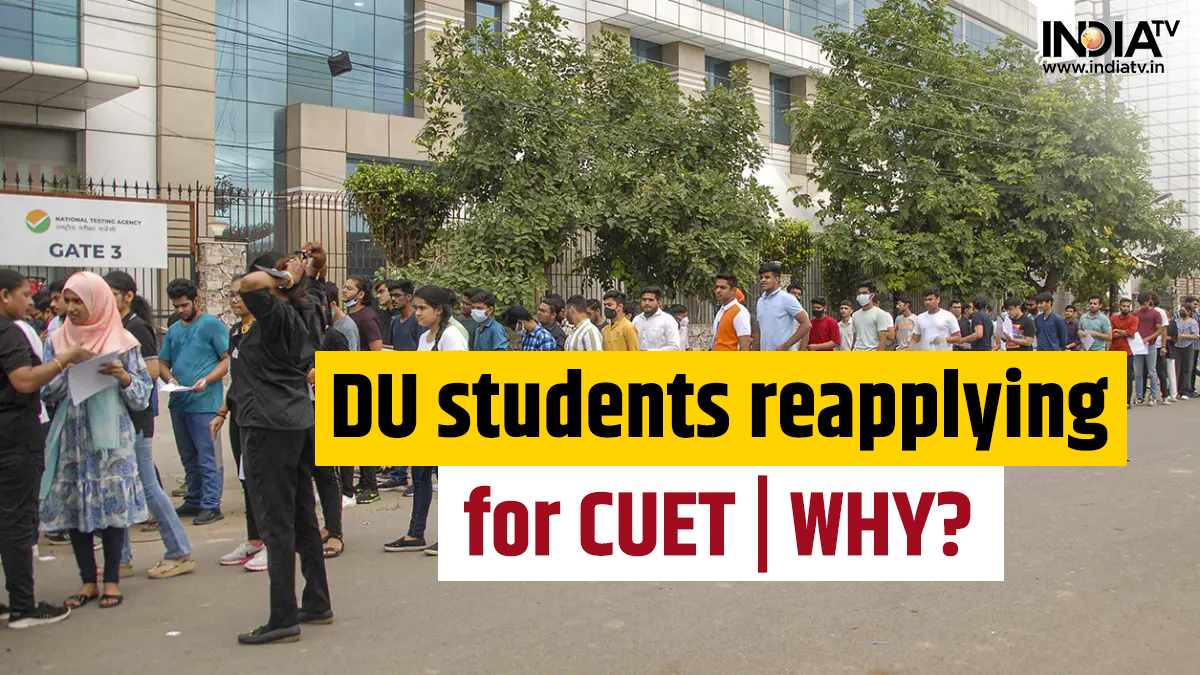 CUET UG 2023: Dejected Delhi University students reapplying for CUET | WHY?