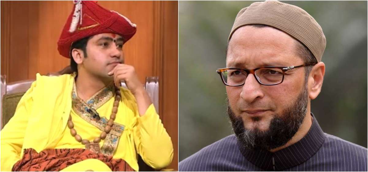 Aap Ki Adalat: 'Hum karen to chori...': Dhirendra Shastri on Owaisi's 'Hindu leaders spreading hate' remark