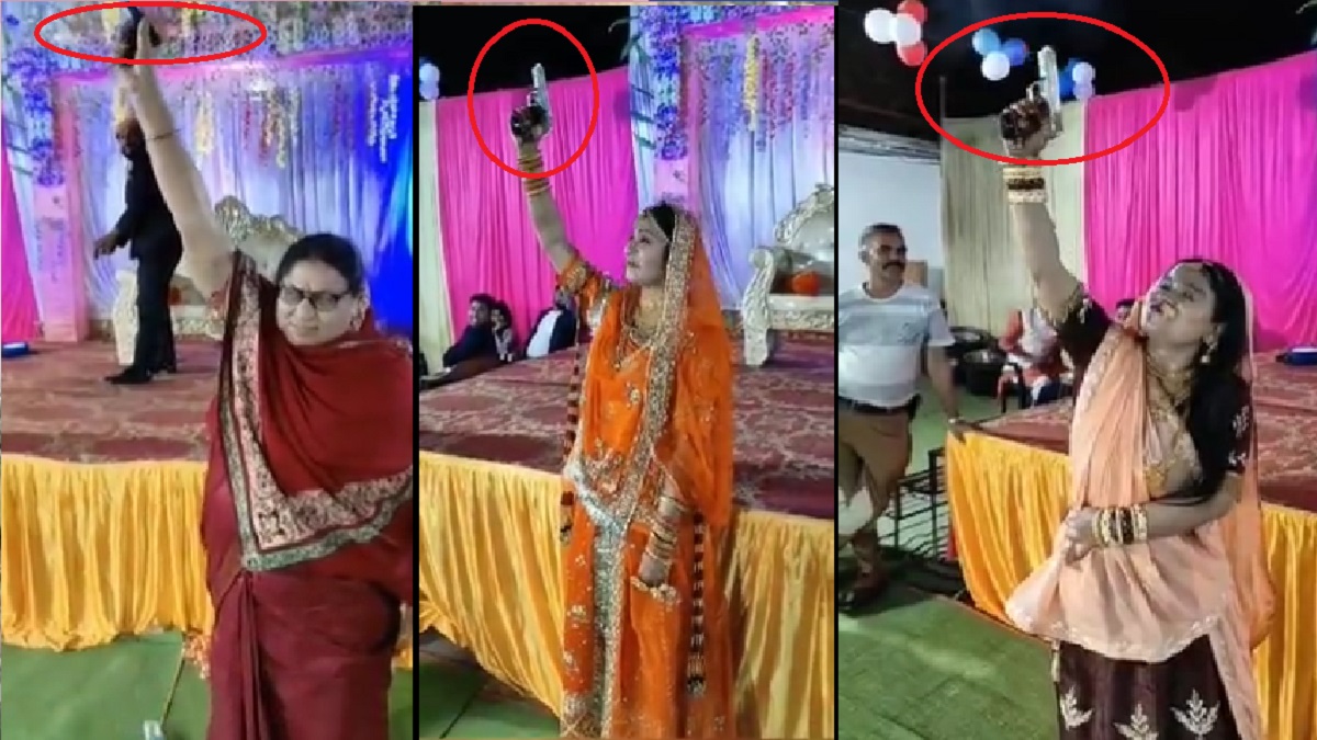 Chhattisgarh Celebratory firing by bride, kin of Congress leader invites police action WATCH
