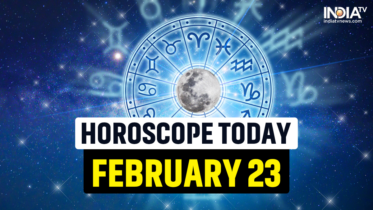 Horoscope Today February 23 Great day for Aries know about