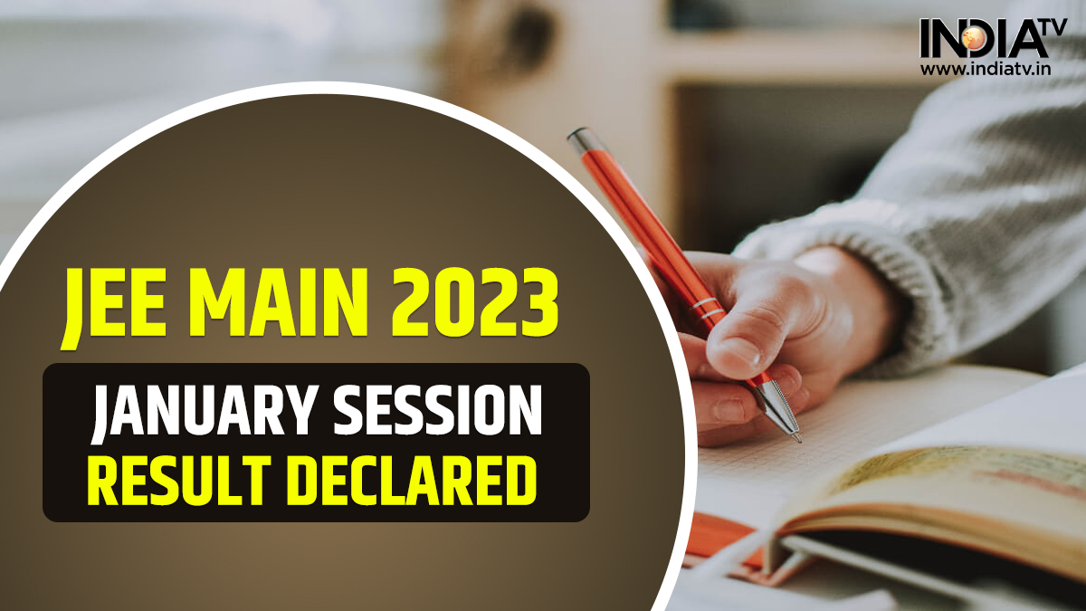 JEE Main 2023: Result Declared! Check direct link, scorecard and more