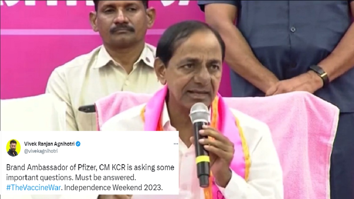 Why were Pfizer Covid vaccines stopped entering India, KCR asks Centre; filmmaker's dig at BRS chief- WATCH